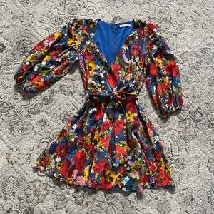 Alice and Olivia flower dress